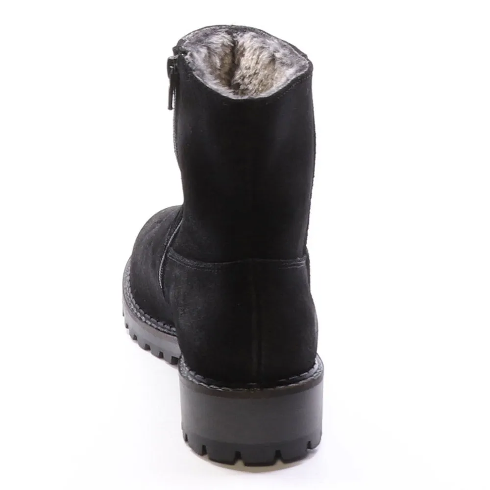 BOS & CO CALIB BLACK WATERPROOF SUEDE