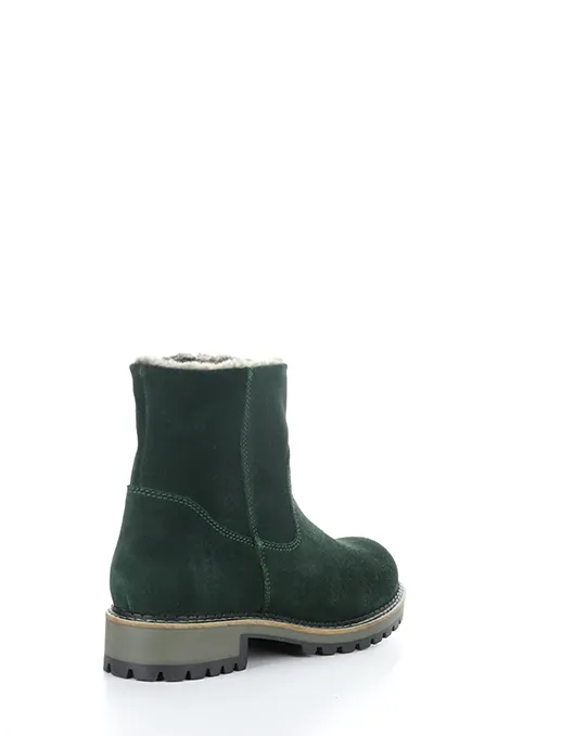 BOS & CO CALIB BOTTLE GREEN WATERPROOF SUEDE
