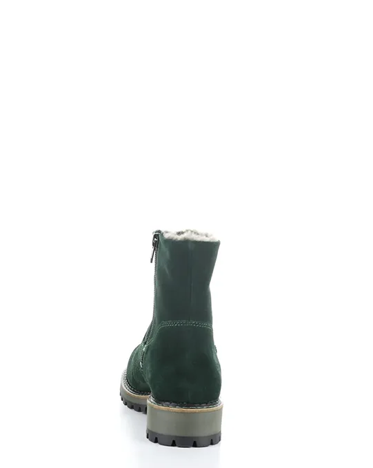 BOS & CO CALIB BOTTLE GREEN WATERPROOF SUEDE
