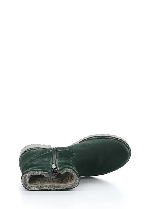 BOS & CO CALIB BOTTLE GREEN WATERPROOF SUEDE