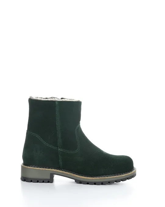 BOS & CO CALIB BOTTLE GREEN WATERPROOF SUEDE