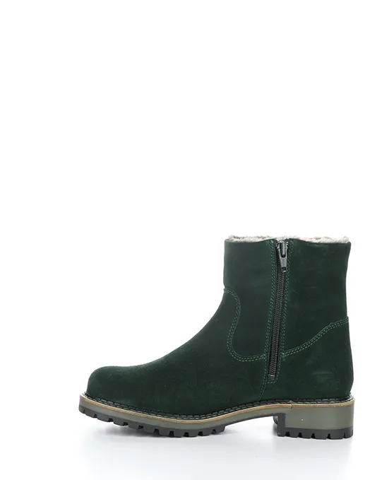BOS & CO CALIB BOTTLE GREEN WATERPROOF SUEDE