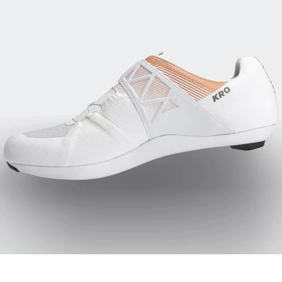 BRAND NEW 2025 DMT KRO EVO Cycling Shoes US 9 EU 42 UK 8 White   Copper