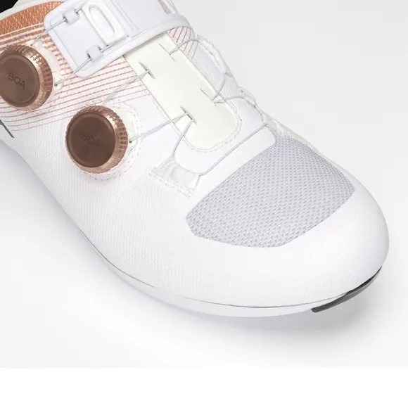 BRAND NEW 2025 DMT KRO EVO Cycling Shoes US 9 EU 42 UK 8 White   Copper