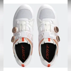 BRAND NEW 2025 DMT KRO EVO Cycling Shoes US 9 EU 42 UK 8 White   Copper