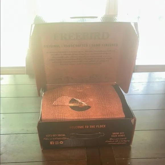 Brand New, never worn Freebird Studded Leather Ankle Boots