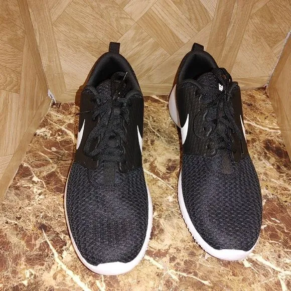 Brand NEW Nike men's 2021 Roshe G Golf. Fashion shoes black size 13  757