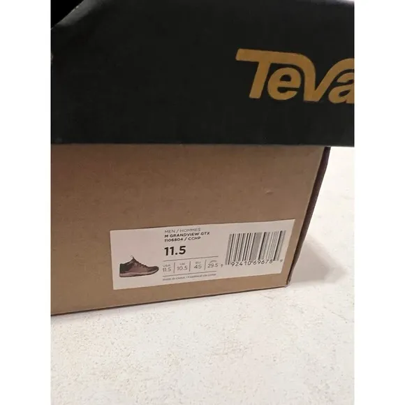 *BRAND NEW* Teva Grandview GTX Men's Waterproof Hiking Shoes Brown Size 11.5