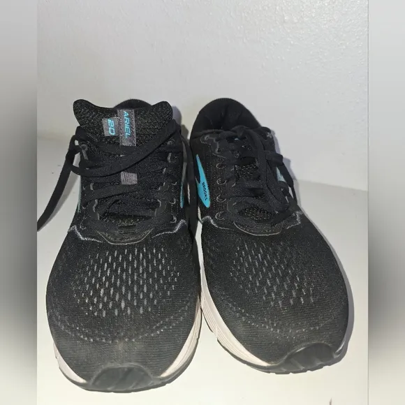 Brooks Ariel Black and Blue Running Shoes
