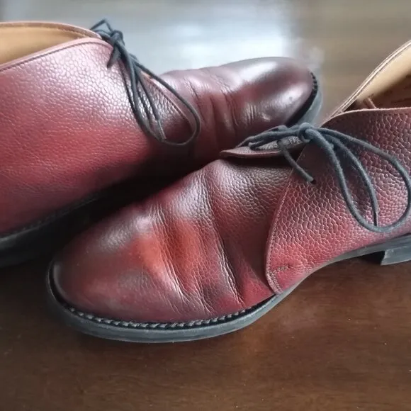 BROOKS BROTHERS PEAL &amp; CO x Alfred Sargent Chukka boots Sz 8.5 D Brown England