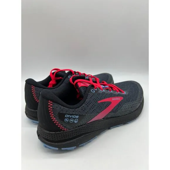 Brooks Divide 3 Women’s Pink Black Hiking Running Shoes 1203681B057 Size 10.5B📦