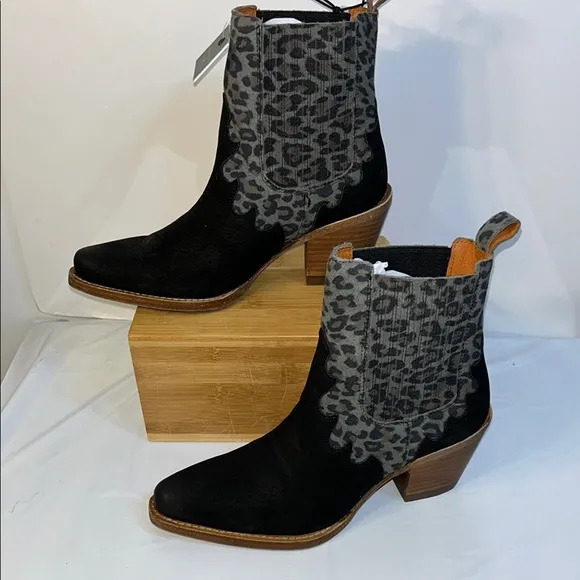 Buck &amp; Brana Montana Western Ankle Boots (S4)