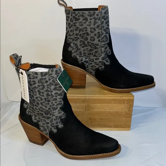 Buck &amp; Brana Montana Western Ankle Boots (S4)