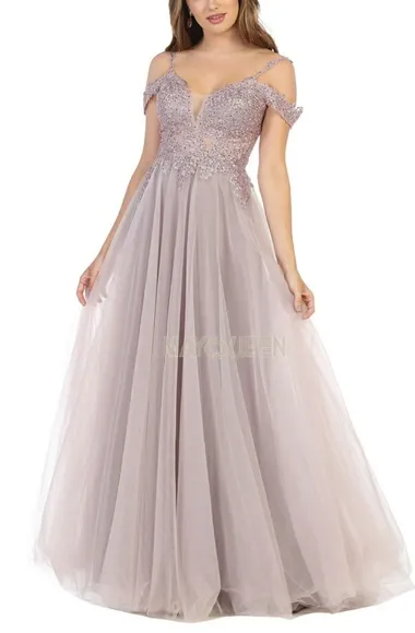 Burgundy blue gold pink, off the shoulder lace applique long gown