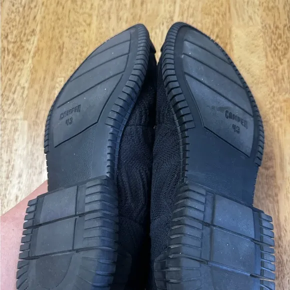 Camper Pix Black Ankle Boots size 43