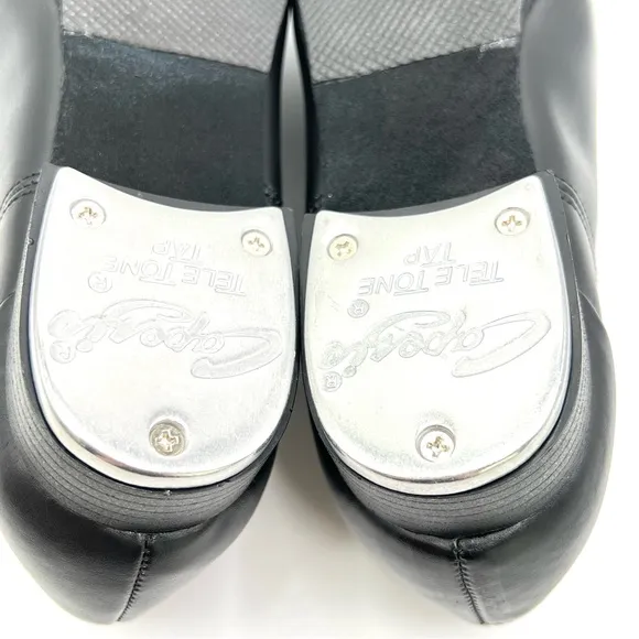 Capezio Women's Fluid Black Lace Up Tap Dance Shoes Style Model CG17 Size 6