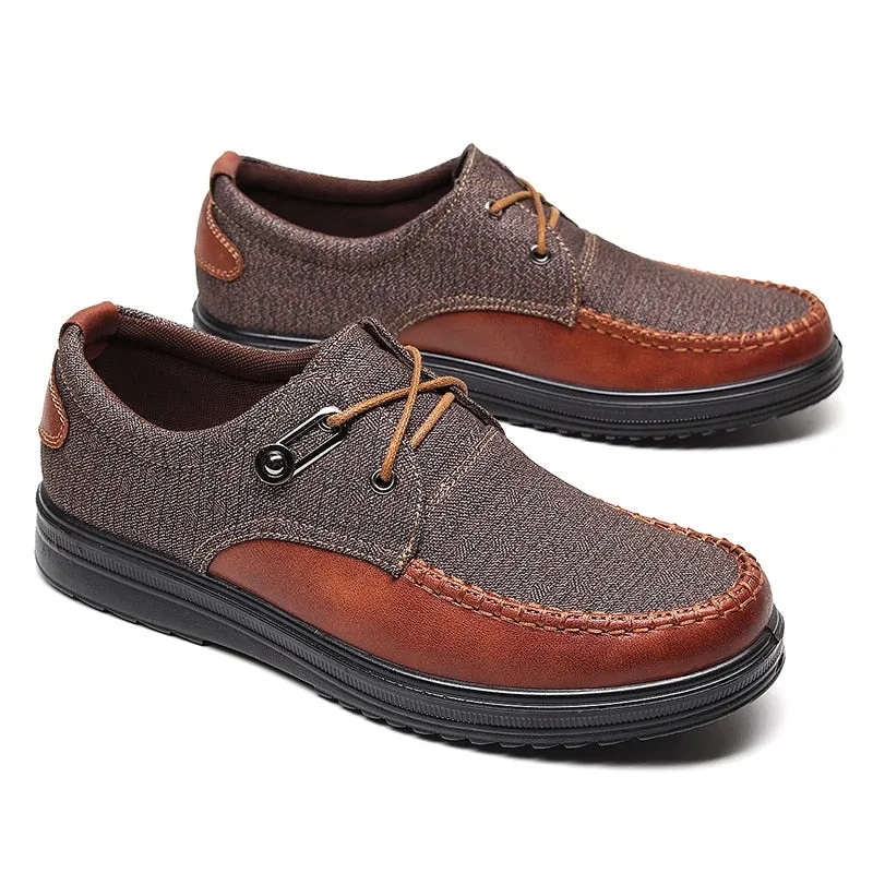 Casual Spring/Autumn Slip-On Shoes For Men