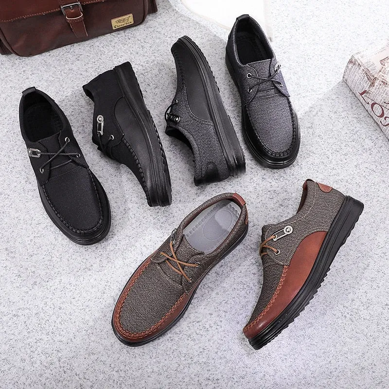 Casual Spring/Autumn Slip-On Shoes For Men