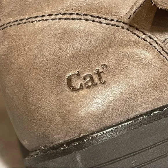Caterpillar CAT Footwear Realist Strap Women's Motorcycle Boots Size 7 Wide