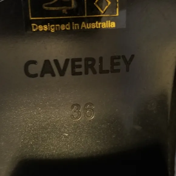 Caverley Ankle Boots Women's Black Size 36