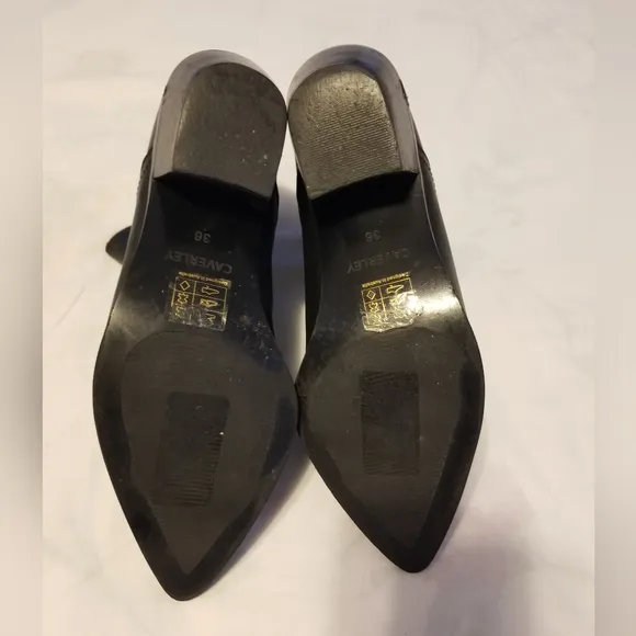 Caverley Ankle Boots Women's Black Size 36