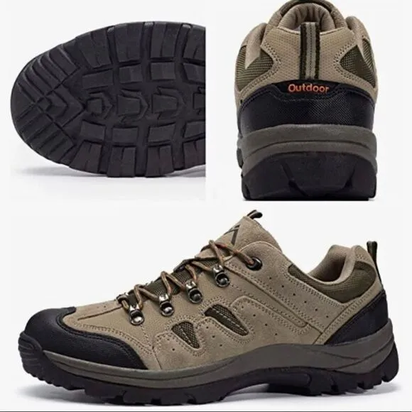CC-Los Men’s hiking brown and tan waterproof shoes..  NWT