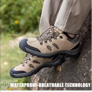CC-Los Men’s hiking brown and tan waterproof shoes..  NWT