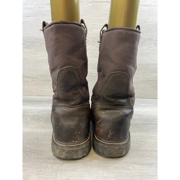 C.E. Schmidt 70508 Men's 12M Brown Leather Waterproof Composite Toe Work Boot