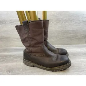 C.E. Schmidt 70508 Men's 12M Brown Leather Waterproof Composite Toe Work Boot