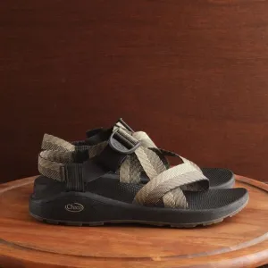 Chaco Sandals Mens Size 13 BLK Beige Mega Z Cloud Wide Strap Hiking Adjustable