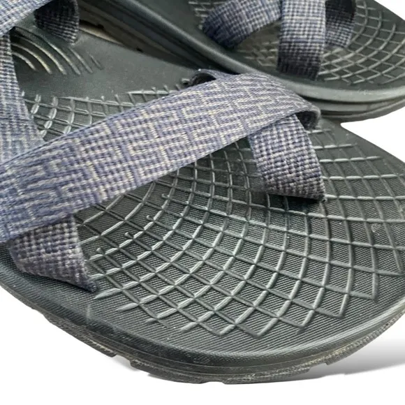 Chaco Z/Volv 2 Mens Sport Sandal Size 13 Chambray Navy Blue Water Hiking Shoes