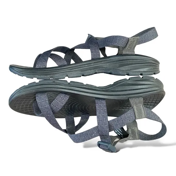 Chaco Z/Volv 2 Mens Sport Sandal Size 13 Chambray Navy Blue Water Hiking Shoes