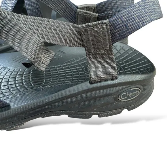 Chaco Z/Volv 2 Mens Sport Sandal Size 13 Chambray Navy Blue Water Hiking Shoes