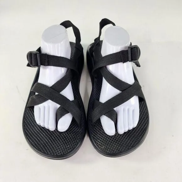 Chaco Men's Z/Cloud 2 Sandals US 12 Black Toe Loop Hiking Walking outdoors Shoes