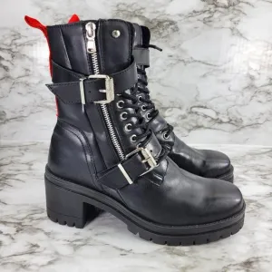 Charles David Clout 2 Platform Combat Boots