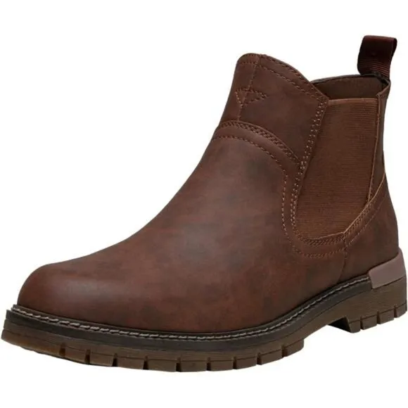 Chelsea Boots Casual Slip On Ankle Waterproof Mens Boots