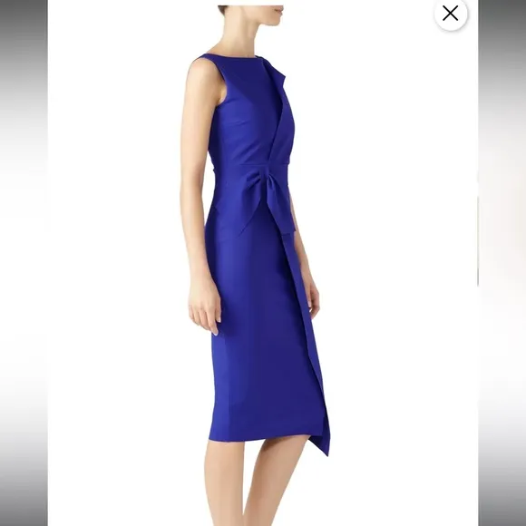 CHIARA BONI La PETITE ROBE  Exquisite faux-wrap dress.Elegant &amp;beautiful color