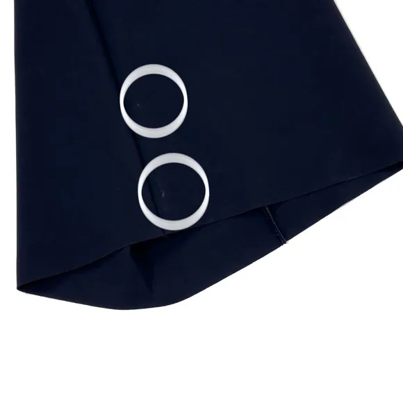 Chiara Boni La Petite Robe Midi Dress 42 - US 6 Sleeveless Pullover Midnight Blu