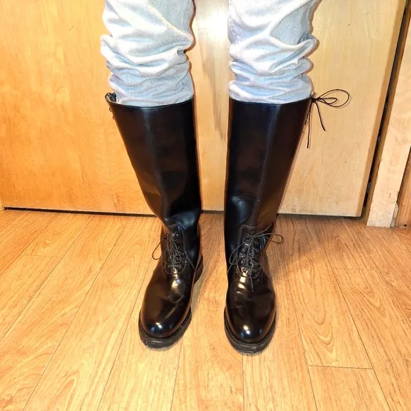 Chippewa Leather Motorcycle Boots, 12 D(Men's) Style#27950 NWOT
