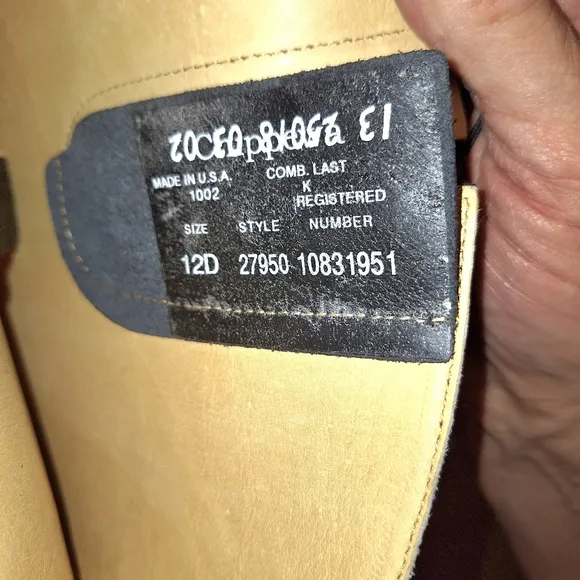 Chippewa Leather Motorcycle Boots, 12 D(Men's) Style#27950 NWOT