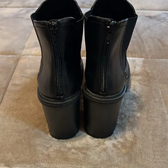 Chunky Heel Ankle Boots