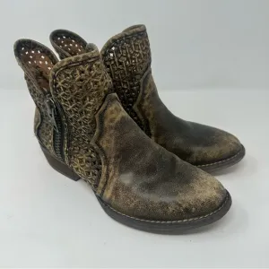 Circle G Corral Ankle Boots