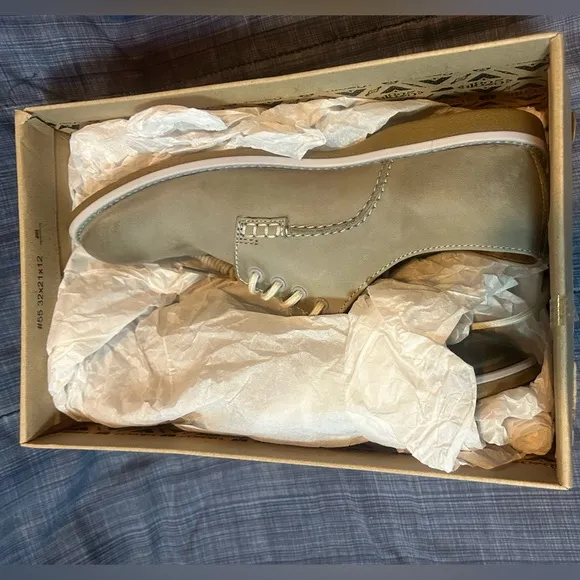 Clarks Farli Walk Lace Up Tan Leather Oxford Shoes