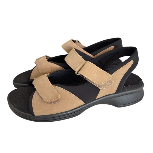Clarks Springers Sandals Womens Shoe Size 7.5 Slingback Adjustable