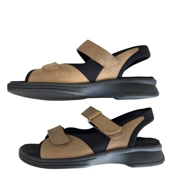 Clarks Springers Sandals Womens Shoe Size 7.5 Slingback Adjustable