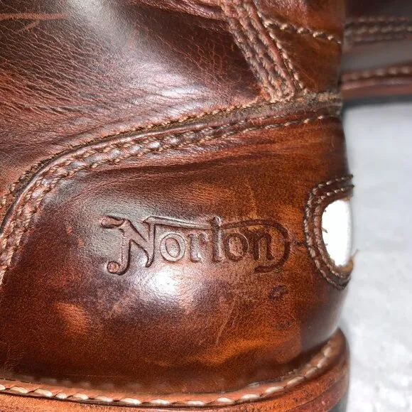 Clarks x Norton boots, Collab motorcycle boots