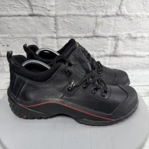 Clark’s muckers waterproof black leather rubber Women Sz 8 muck sneaker shoes