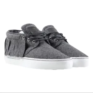 Clear Weather Brand One O One Grey Wool Shoes