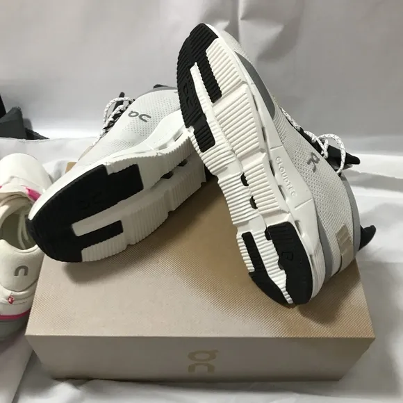 ◽👟Cloudnova Women Shoes White Sand