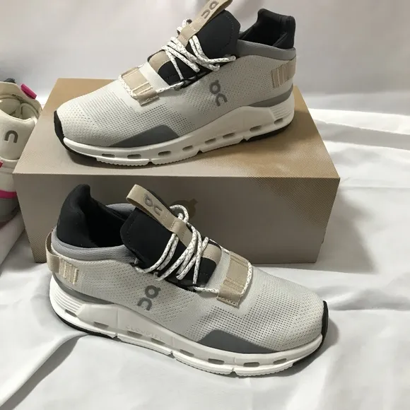 ◽👟Cloudnova Women Shoes White Sand